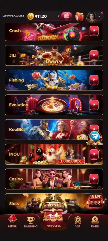 DHAN7 Game Aviator JILI Slots Android Online Gaming