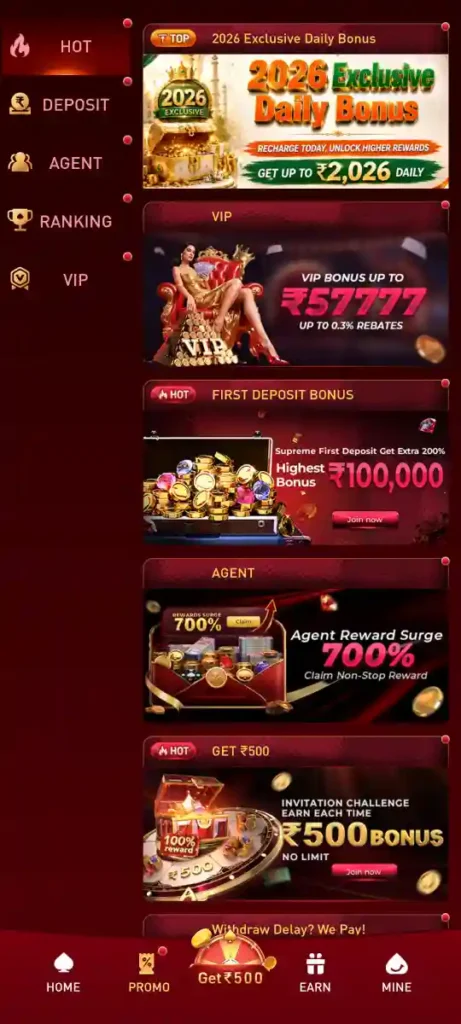 INDIA2026 Game Bonus Rewards Features Online Gaming